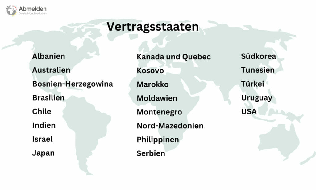 Mit welchen Ländern hat Deutschland ein Sozialversicherungsabkommen